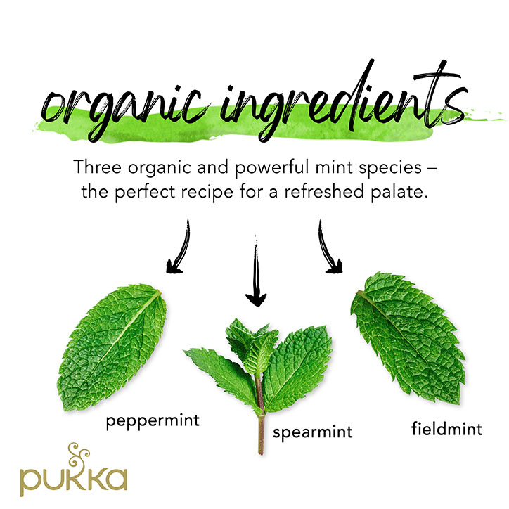 Pukka Herbs  - Three Mint Tea