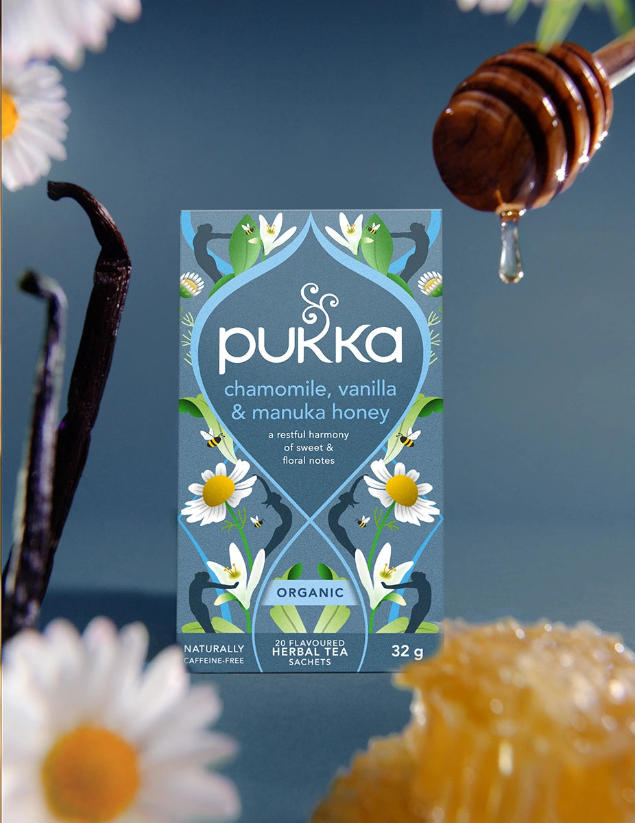 Pukka Herbs - Chamomile, Vanilla & Manuka Honey Tea