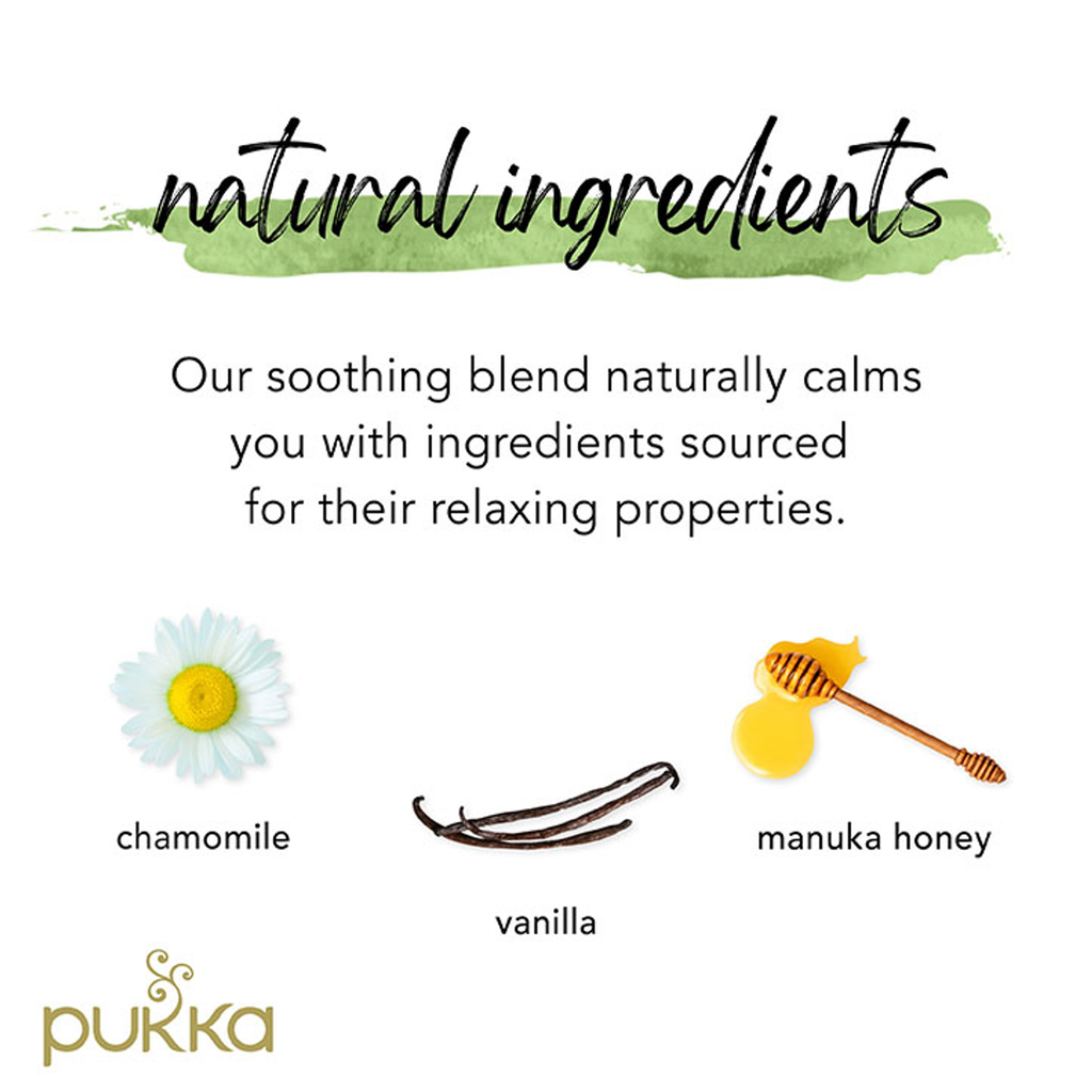 Pukka Herbs - Chamomile, Vanilla & Manuka Honey Tea