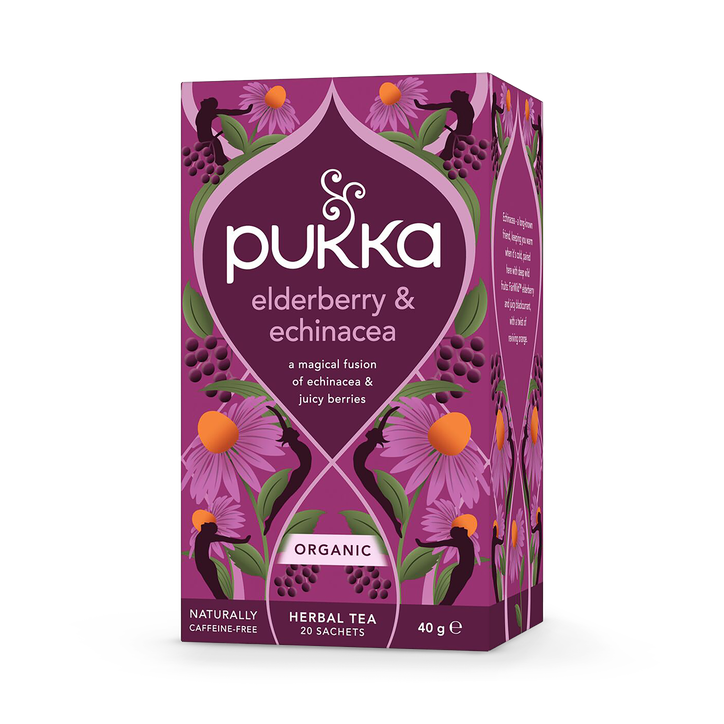 Pukka Herbs - Elderberry & Echinacea Tea