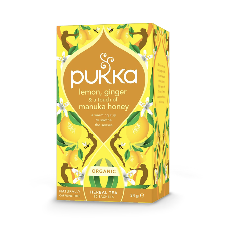 Pukka Herbs - Lemon, Ginger & Manuka Honey Tea