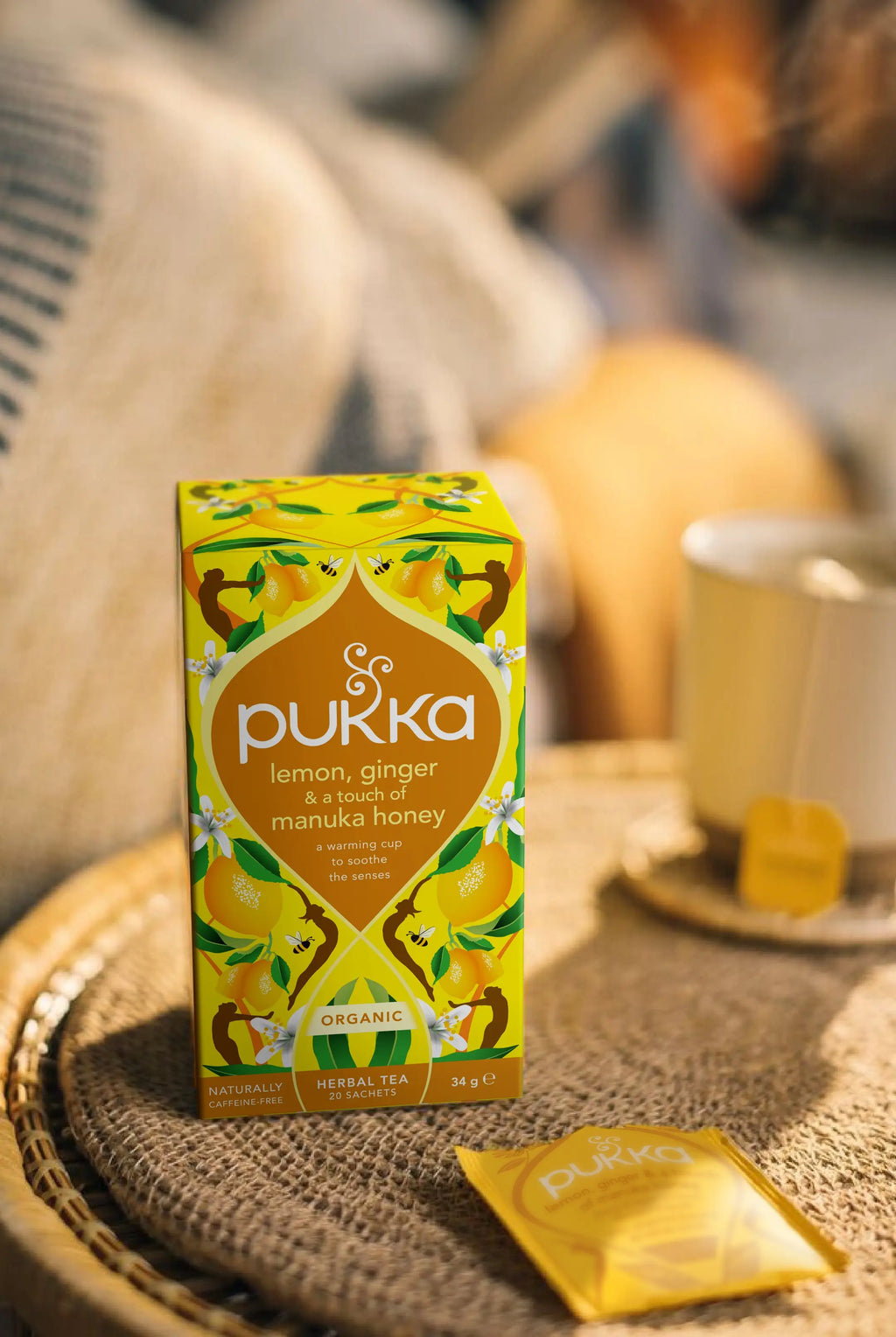 Pukka Herbs - Lemon, Ginger & Manuka Honey Tea
