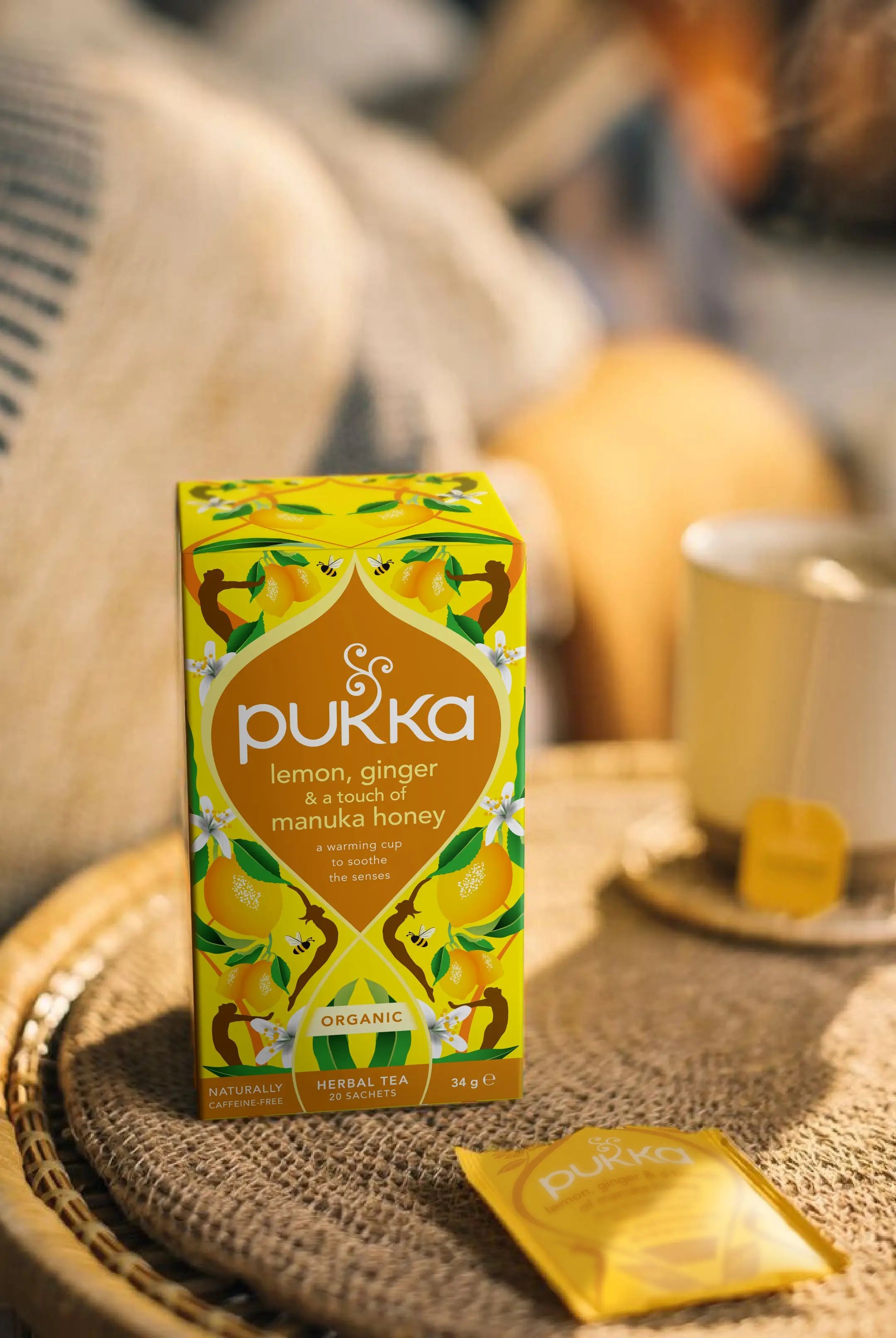 Pukka Herbs - Lemon, Ginger & Manuka Honey Tea