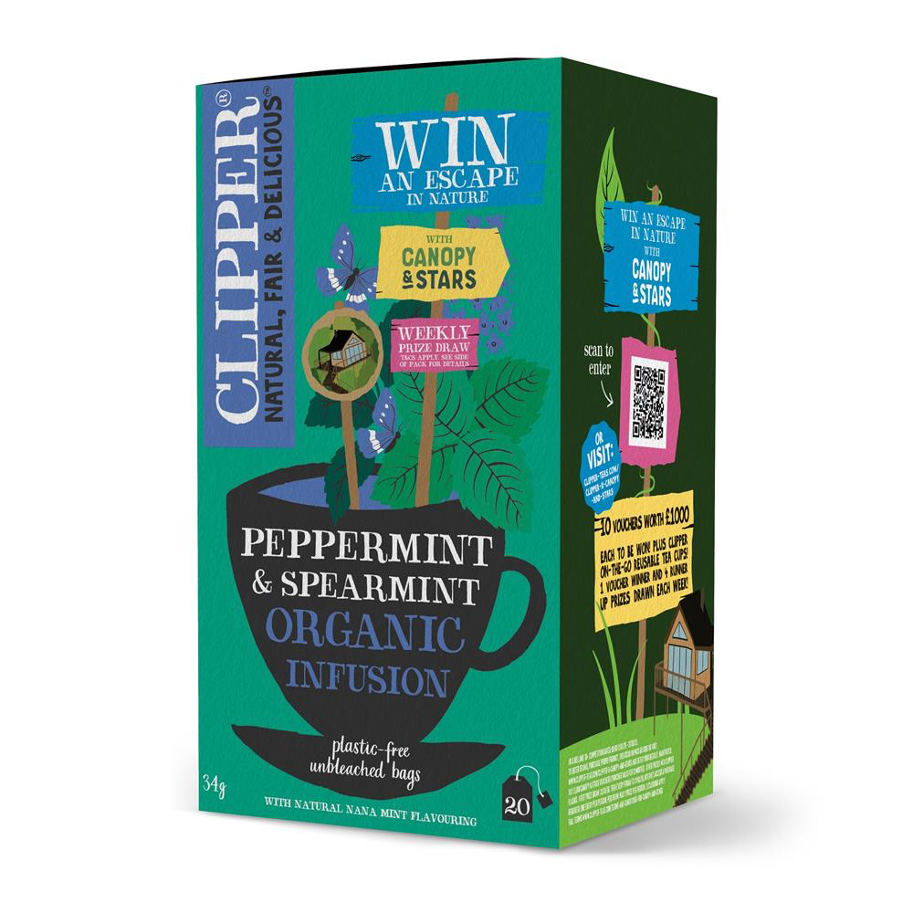 Clipper Teas - Peppermint & Spearmint Organic Infusion