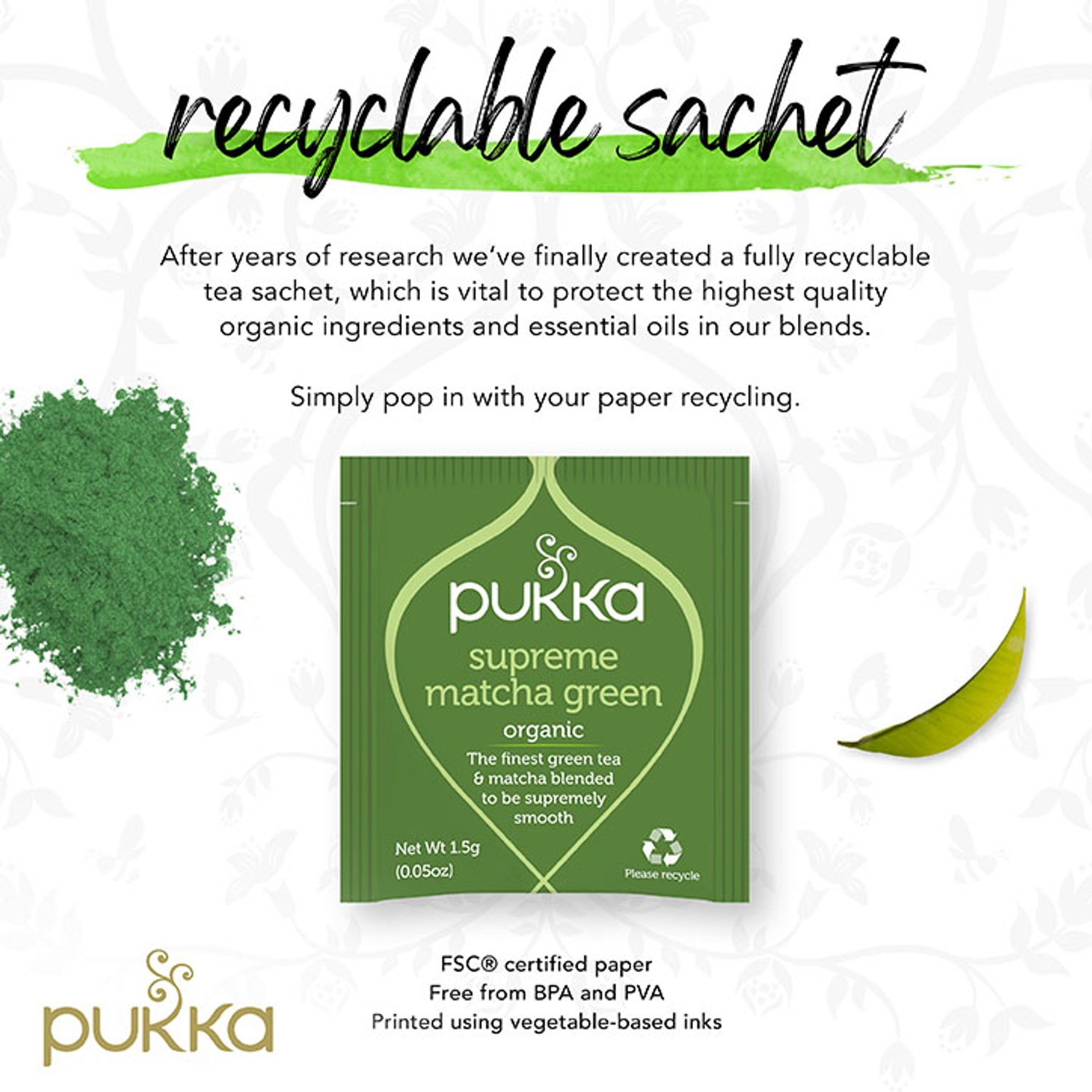 Pukka Herbs - Supreme Matcha Green Tea