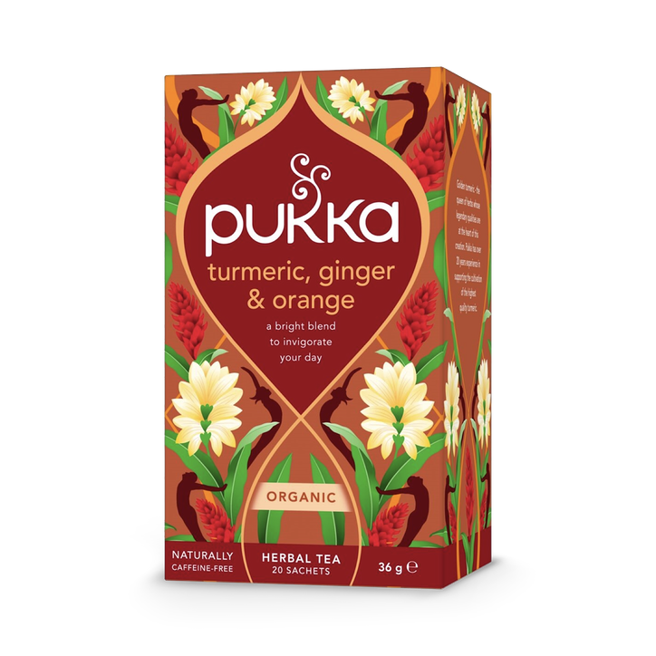 Pukka Herbs  - Turmeric, Ginger & Orange Tea