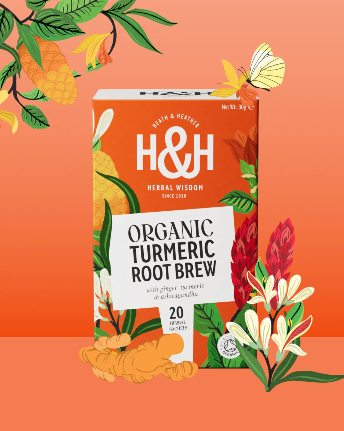 Heath & Heather Tea - Organic Turmeric Root Brew