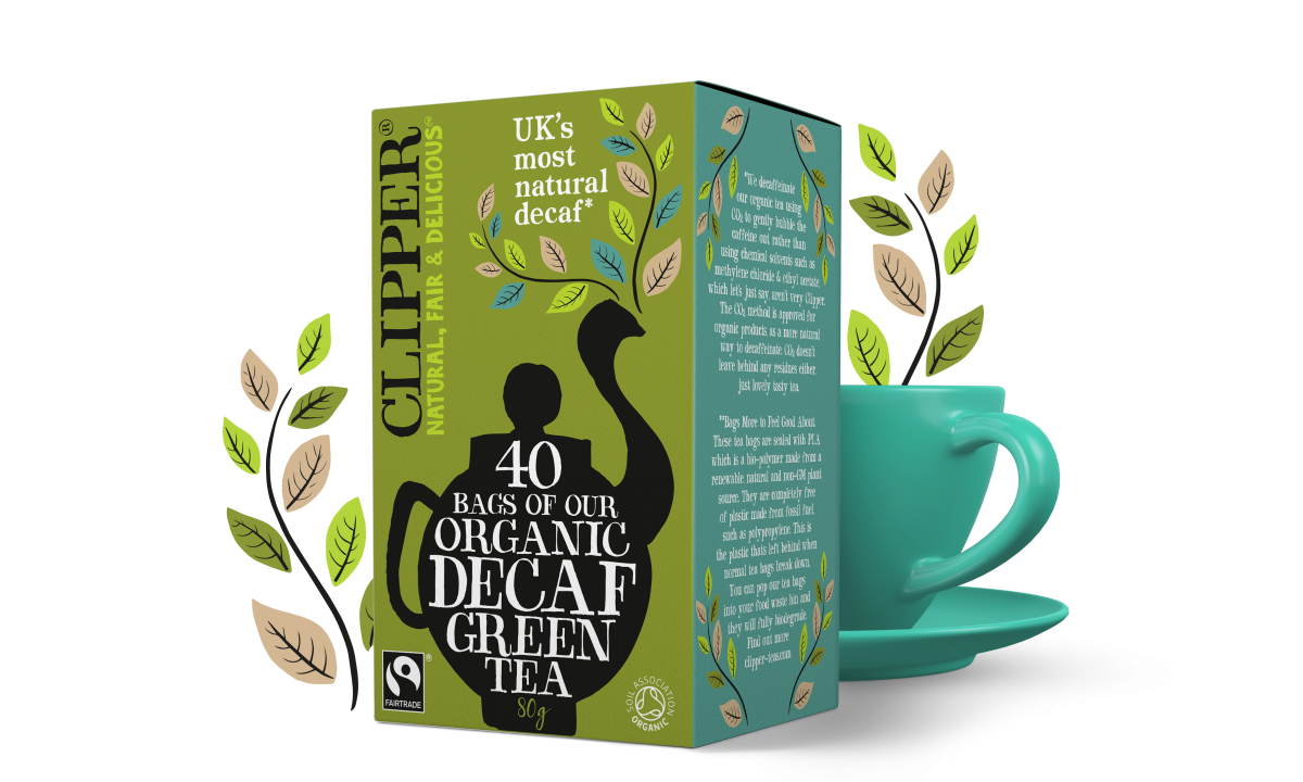 Clipper Teas - Organic Decaf Green tea