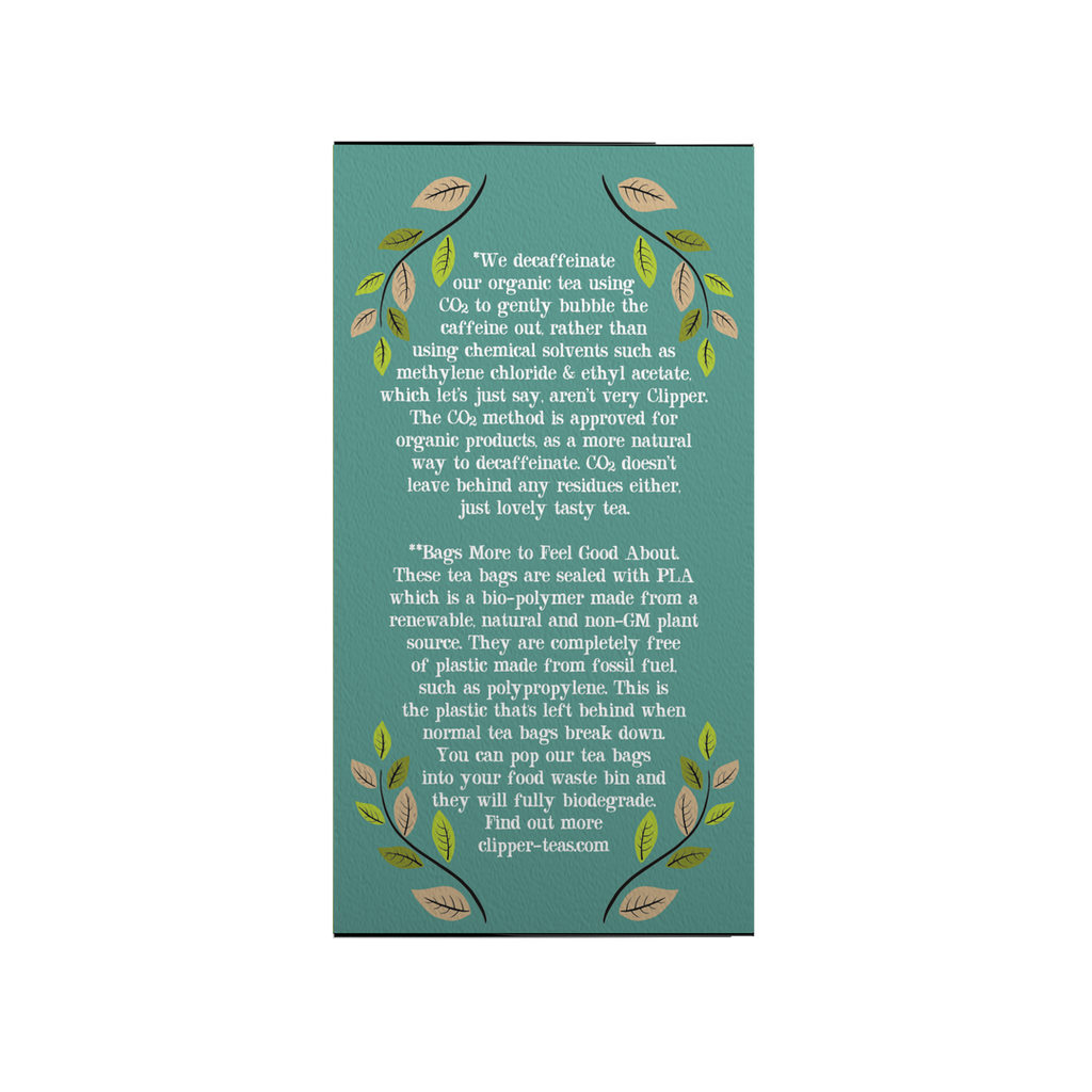 Clipper Teas - Organic Decaf Green tea