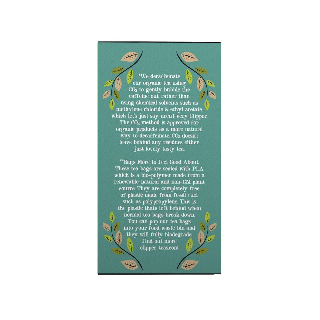 Clipper Teas - Organic Decaf Green tea