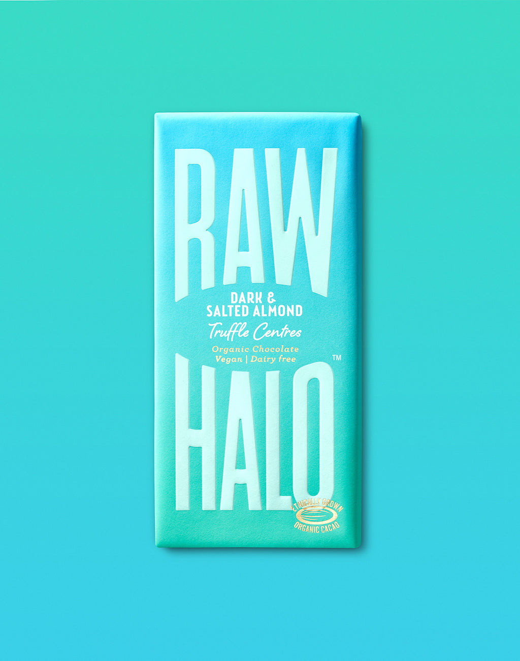 Raw Halo - Dark & Almond Salted Truffle Centres