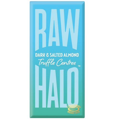 Raw Halo - Dark & Almond Salted Truffle Centres