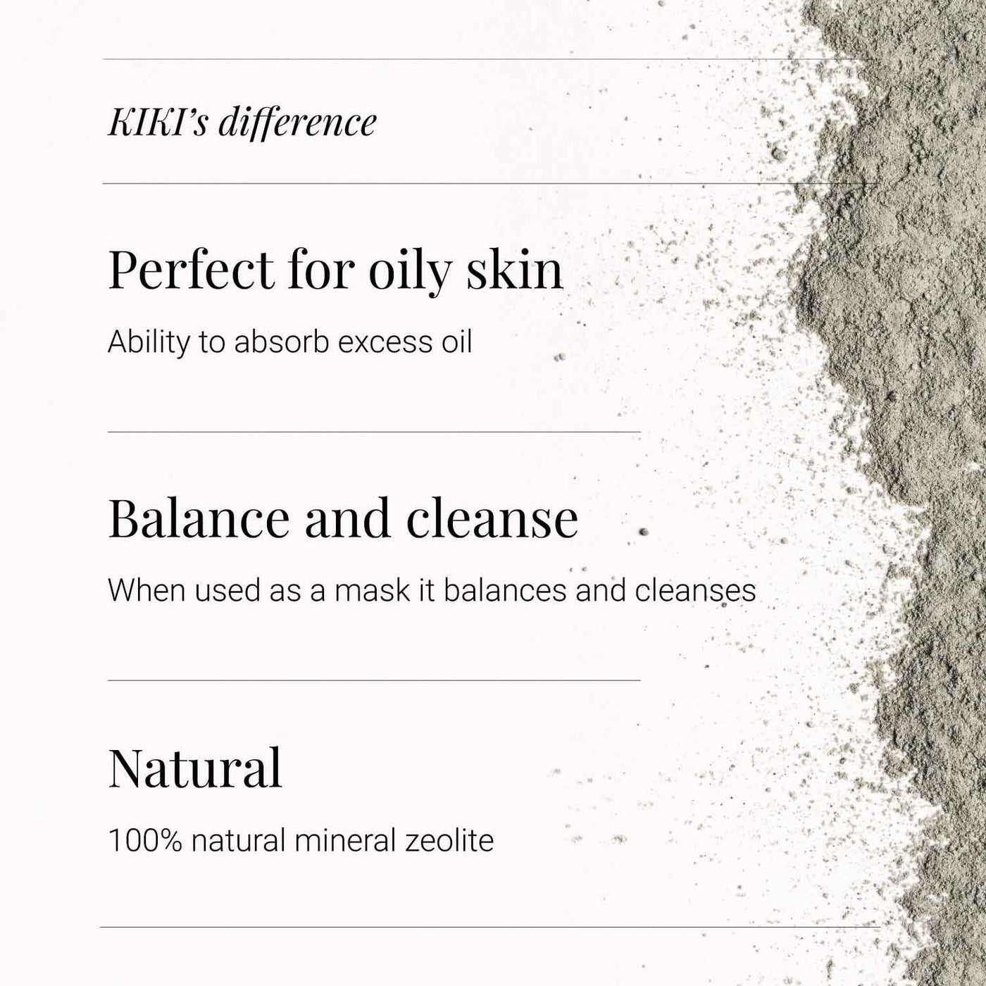 Kiki Health Zeolite Powder