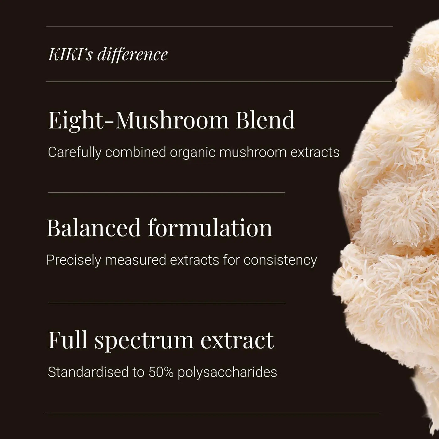 Kiki Health Multi-Mushroom extract Tincture