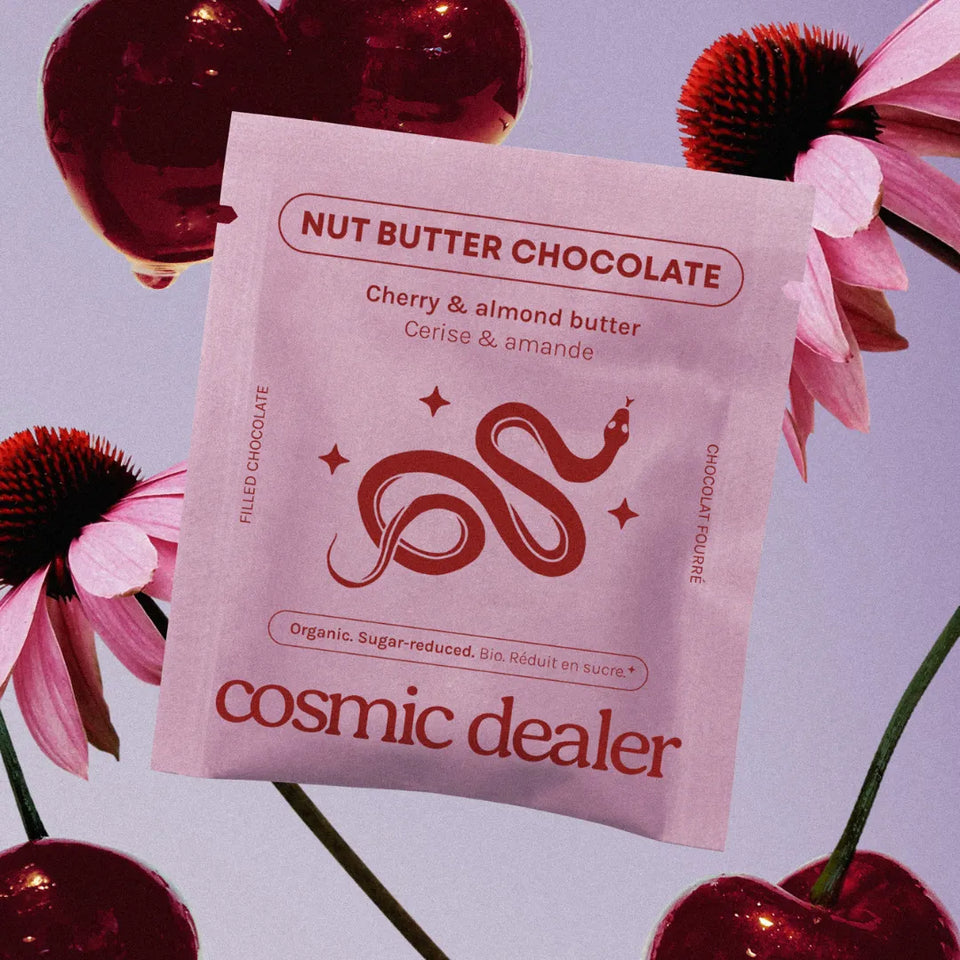 Cosmic Dealer - Cherry + Almond Butter Chocolate