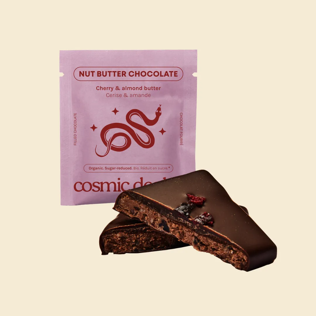 Cosmic Dealer - Cherry + Almond Butter Chocolate