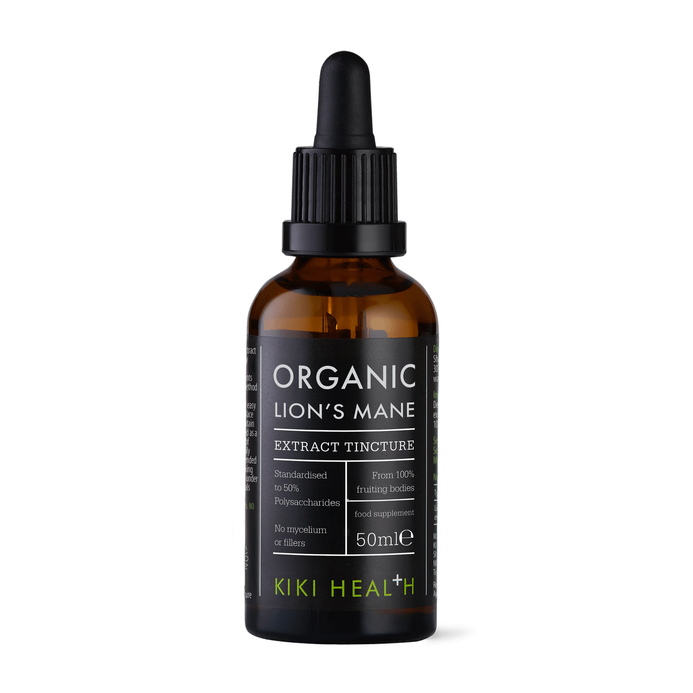 Kiki Health Lion’s Mane Mushroom  Extract Tincture