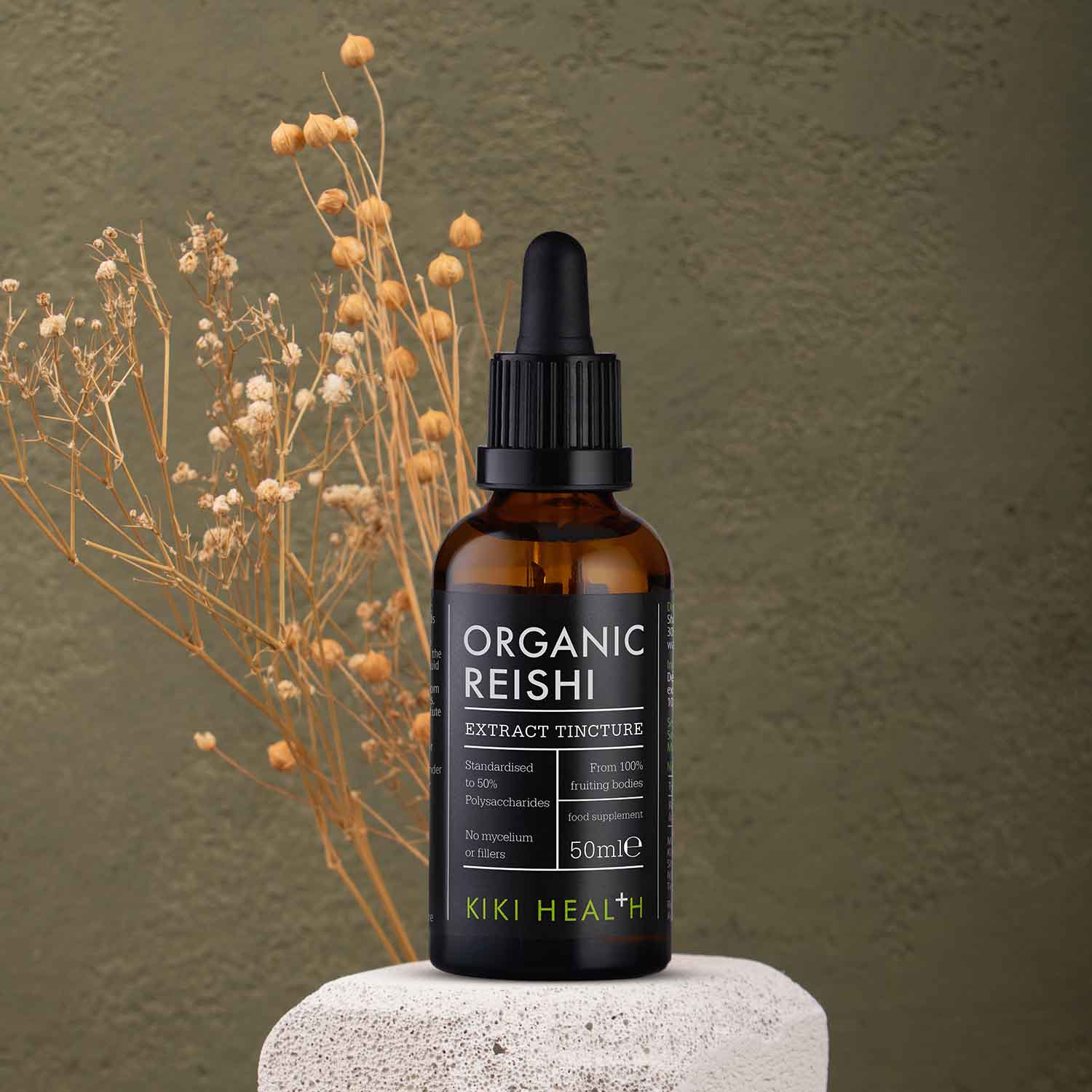 Kiki Health Reishi Mushroom Extract Tincture