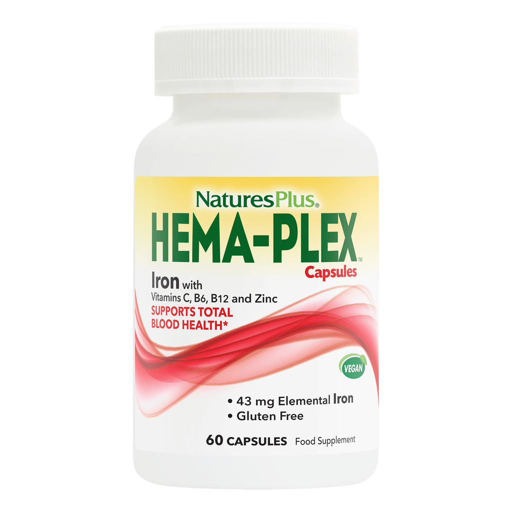 Nature’s Plus Hema-Plex Iron Capsules