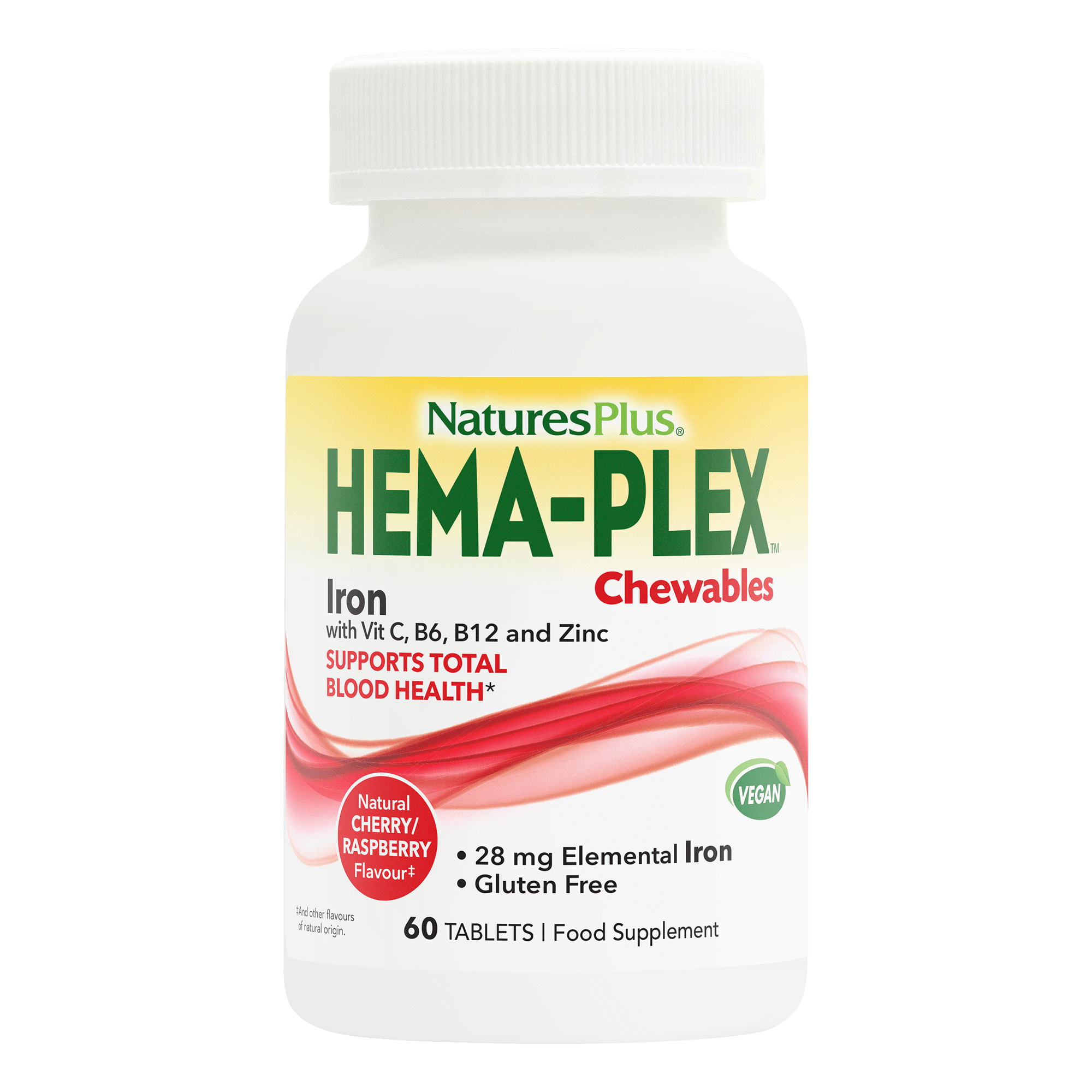 Nature’s Plus Hema-Plex Iron Chewables