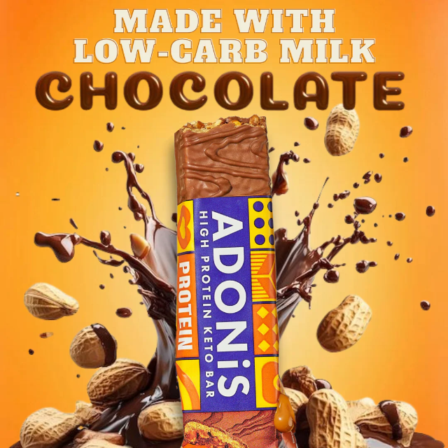 Adonis Caramel Peanut High Protein Bar