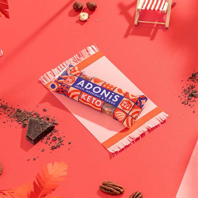 Adonis Pecan + Hazelnut Keto Bars