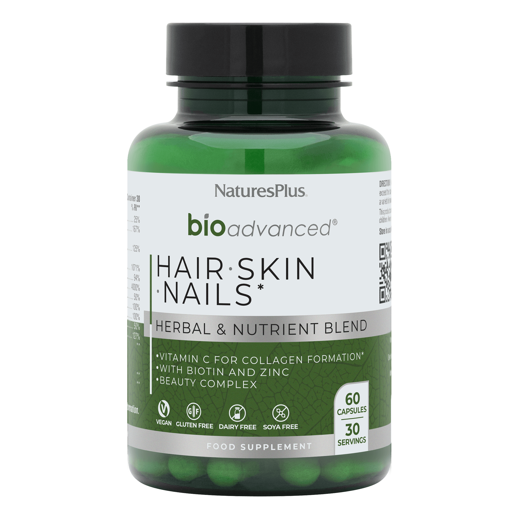 Nature’s Plus BioAdvanced Hair, Skin and Nails