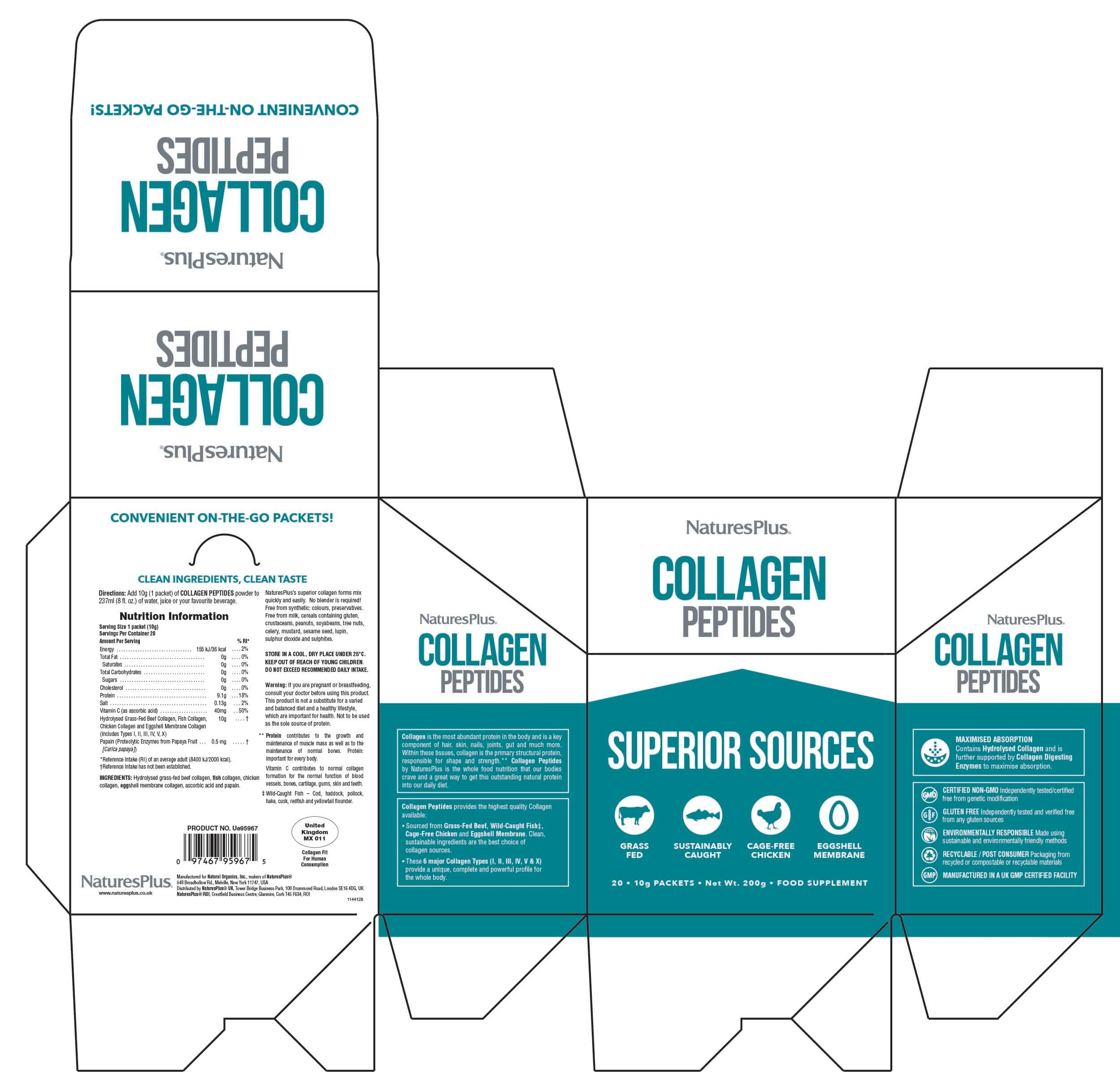 Nature’s Plus Collagen Peptide Packets