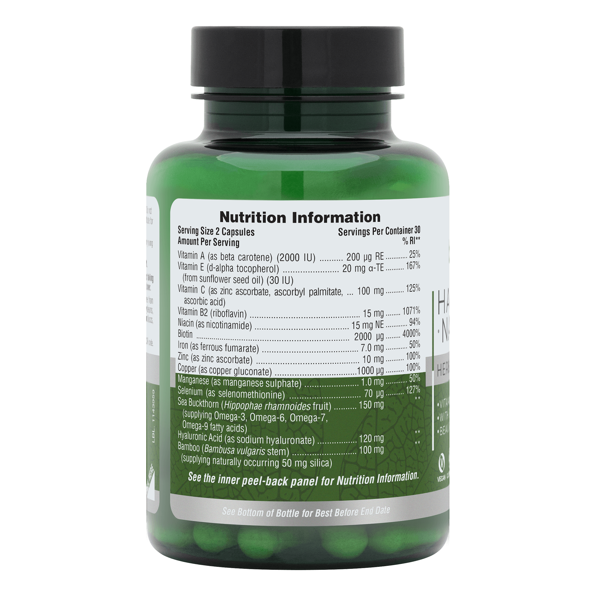 Nature’s Plus BioAdvanced Hair, Skin and Nails