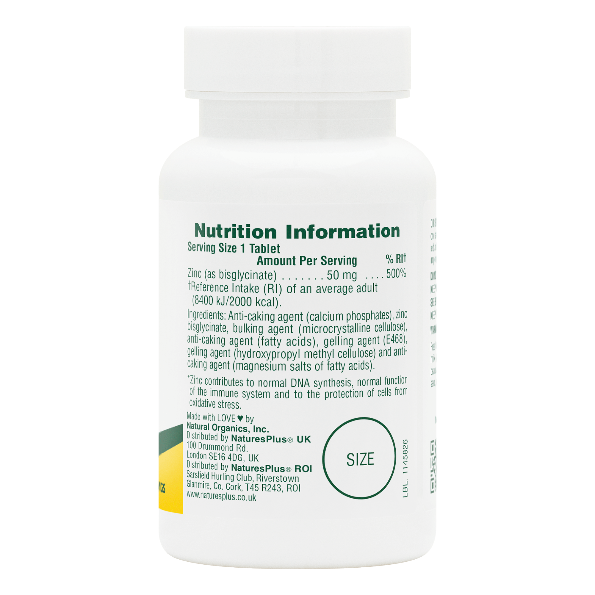 Nature’s Plus Zinc