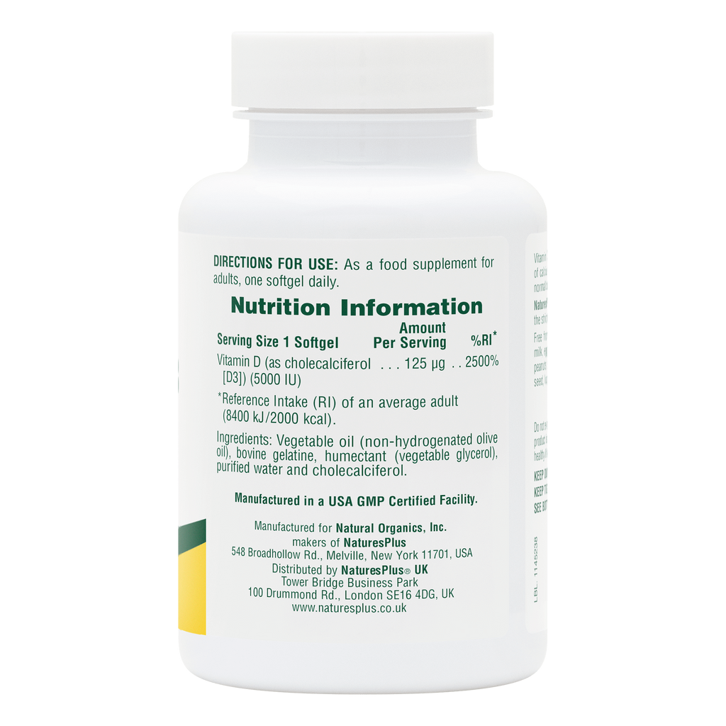 Nature’s Plus Vitamin D3