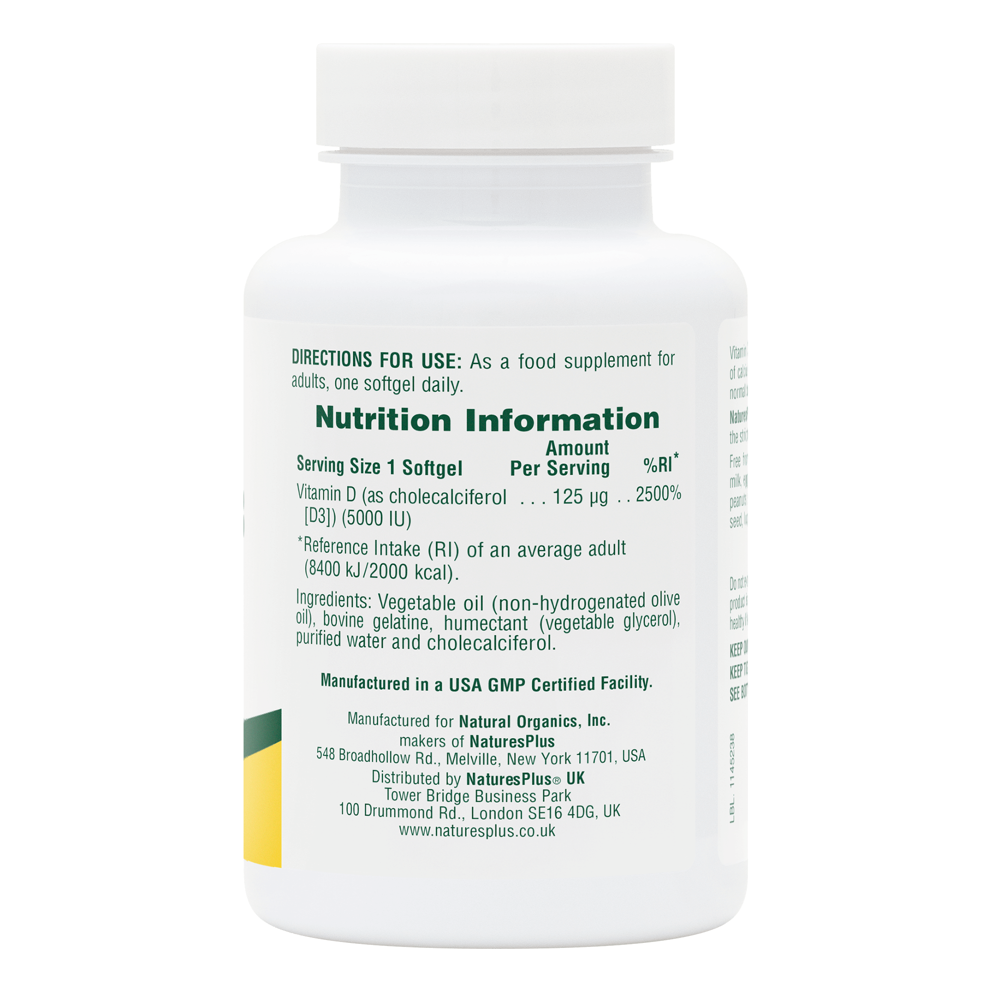 Nature’s Plus Vitamin D3