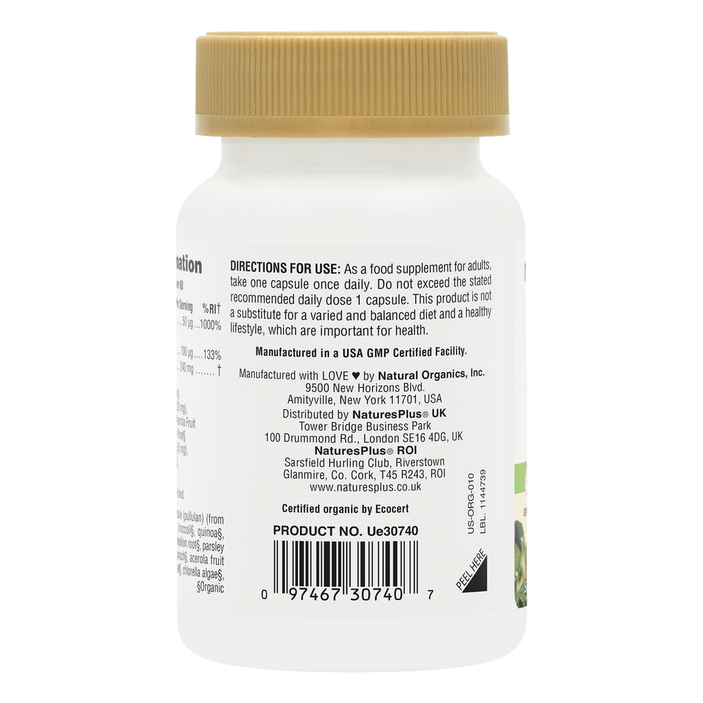 Nature’s Plus Source of Life Garden Vitamins D3 + K2