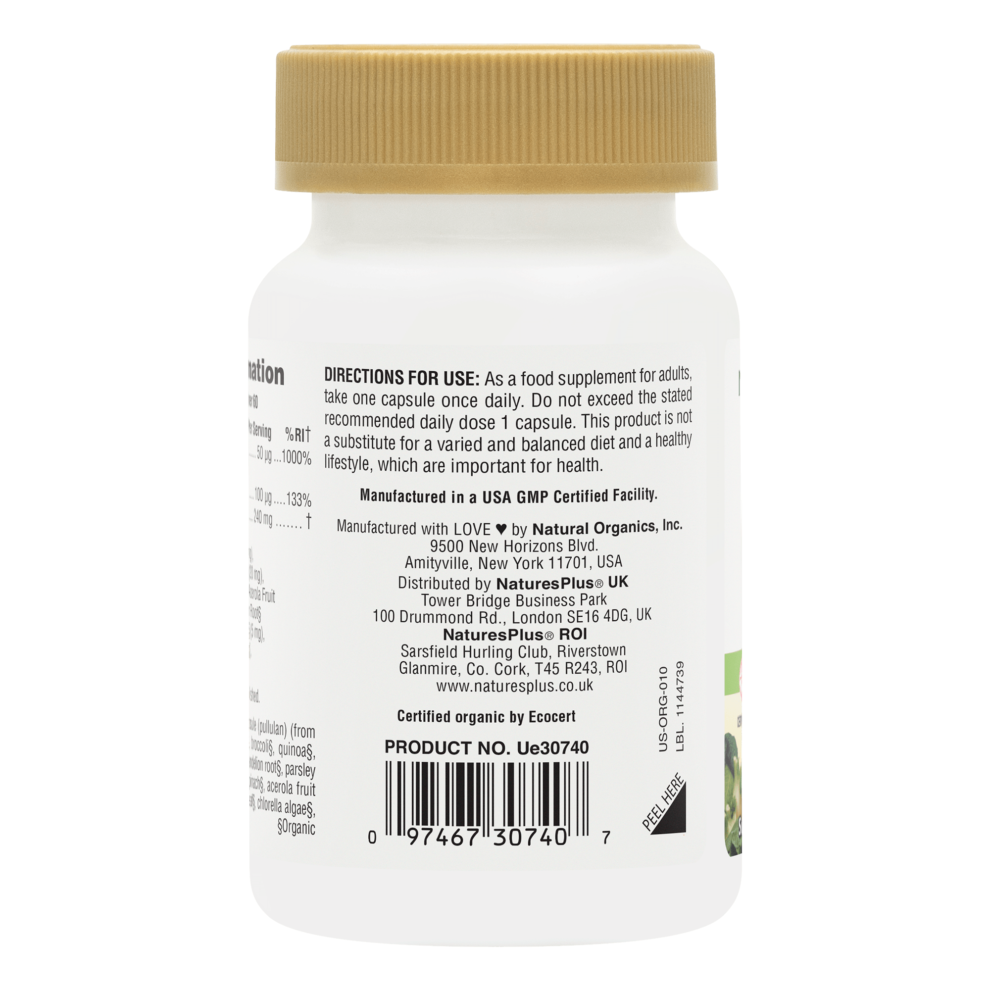 Nature’s Plus Source of Life Garden Vitamins D3 + K2