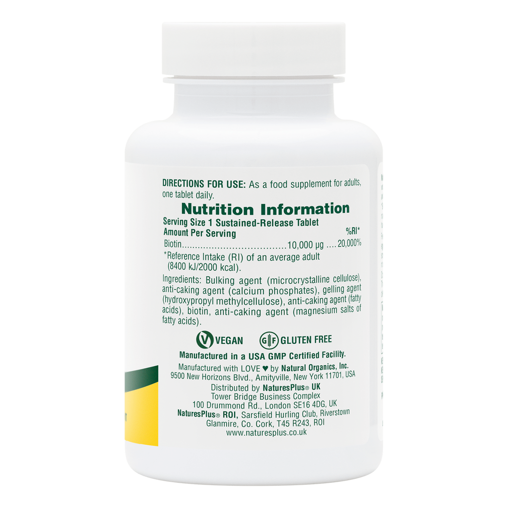 Nature’s Plus Biotin