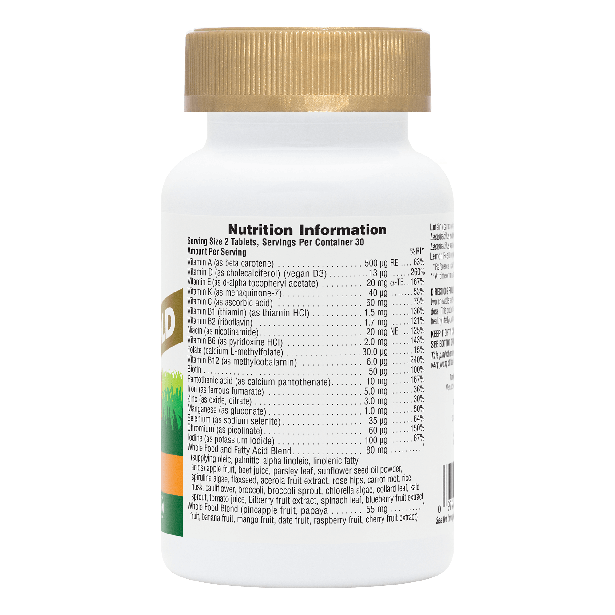 Nature’s Plus Animal Parade Gold Multivitamin Children’s Chewables