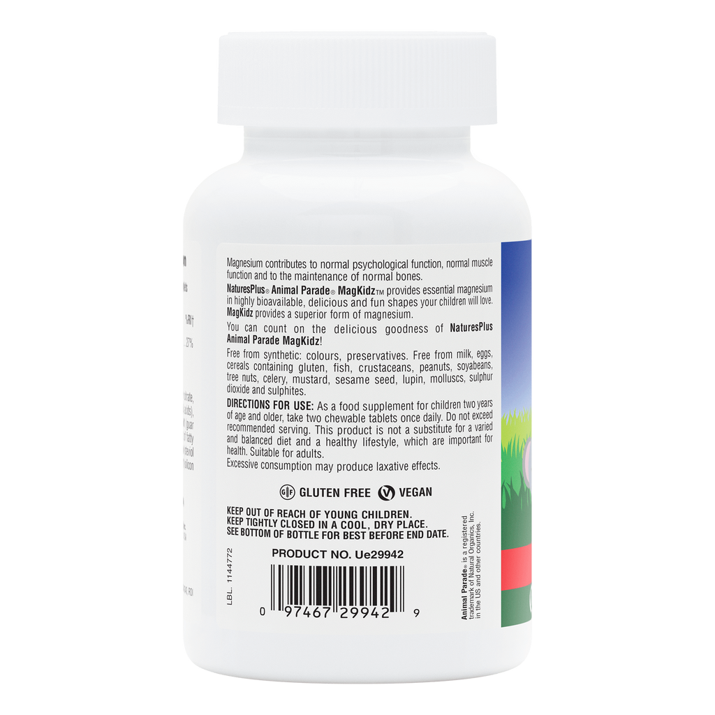 Nature’s Plus Animal Parade MagKidz Children’s Magnesium