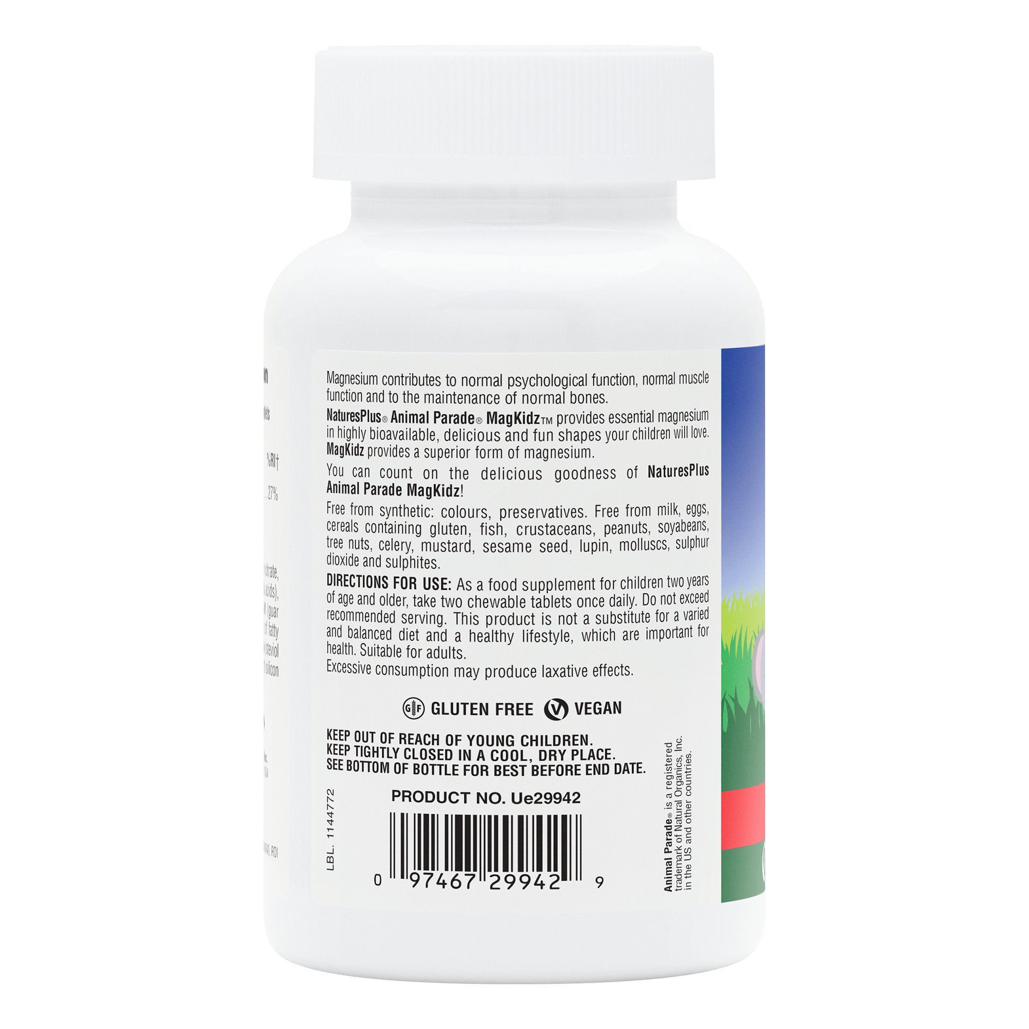 Nature’s Plus Animal Parade MagKidz Children’s Magnesium