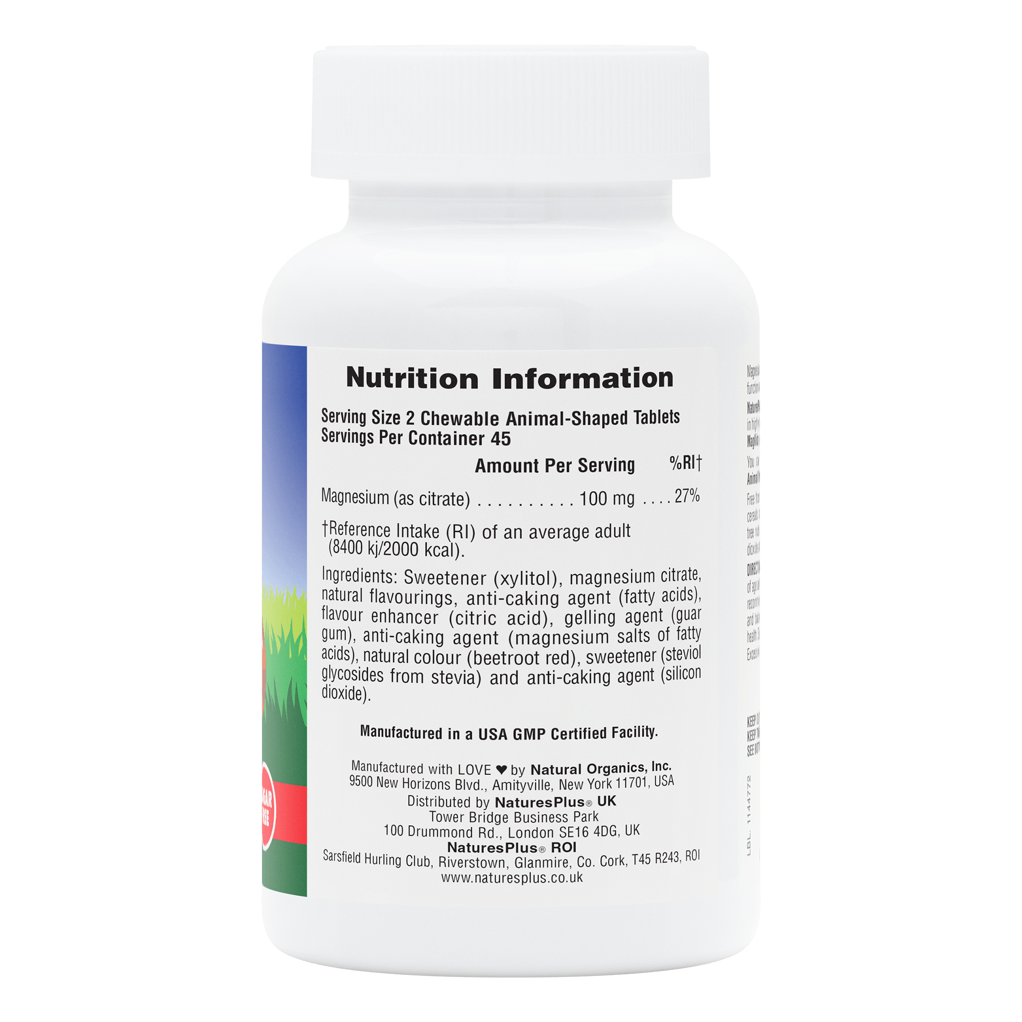 Nature’s Plus Animal Parade MagKidz Children’s Magnesium