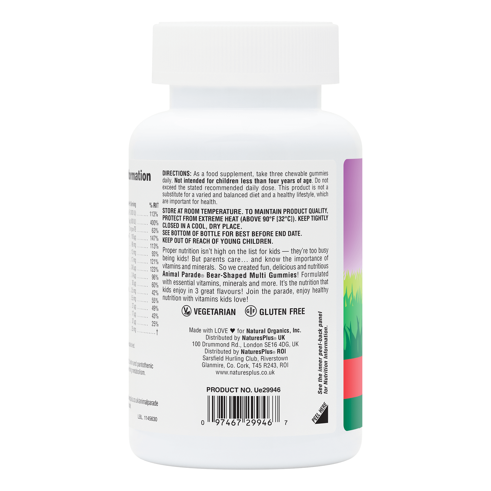 Nature’s Plus Animal Parade Children’s Multi-Vitamin Gummies