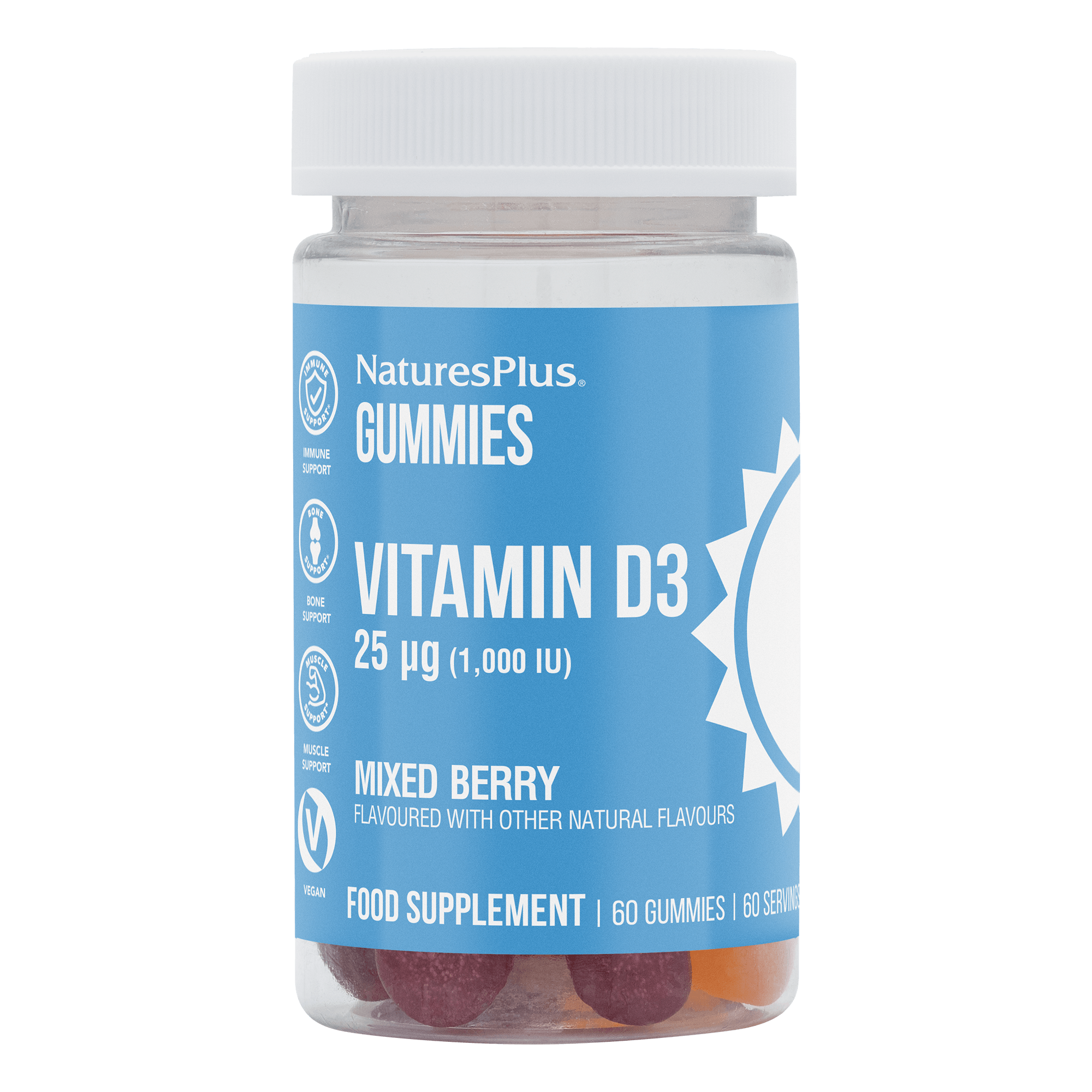 Nature’s Plus Vitamin D3 Gummies
