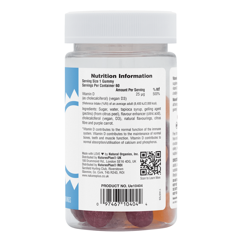 Nature’s Plus Vitamin D3 Gummies