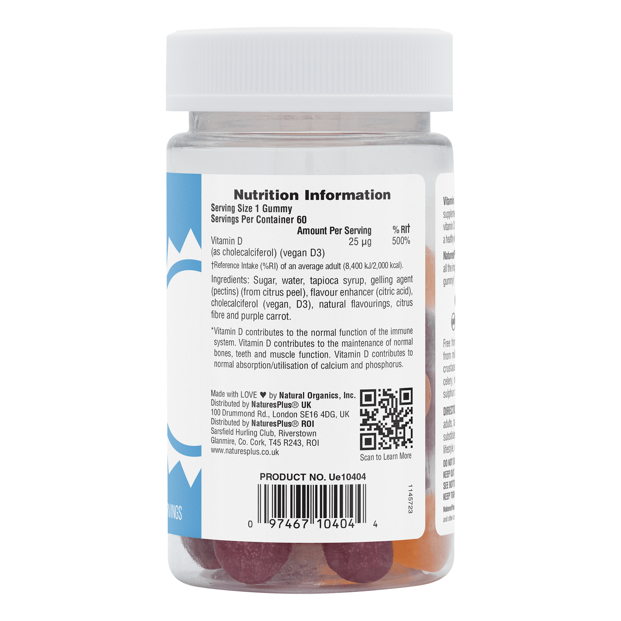 Nature’s Plus Vitamin D3 Gummies