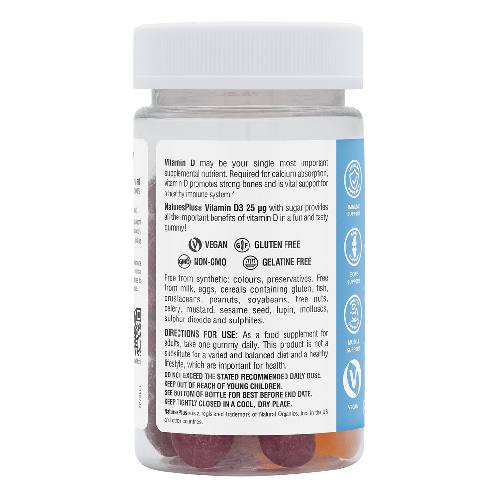 Nature’s Plus Vitamin D3 Gummies