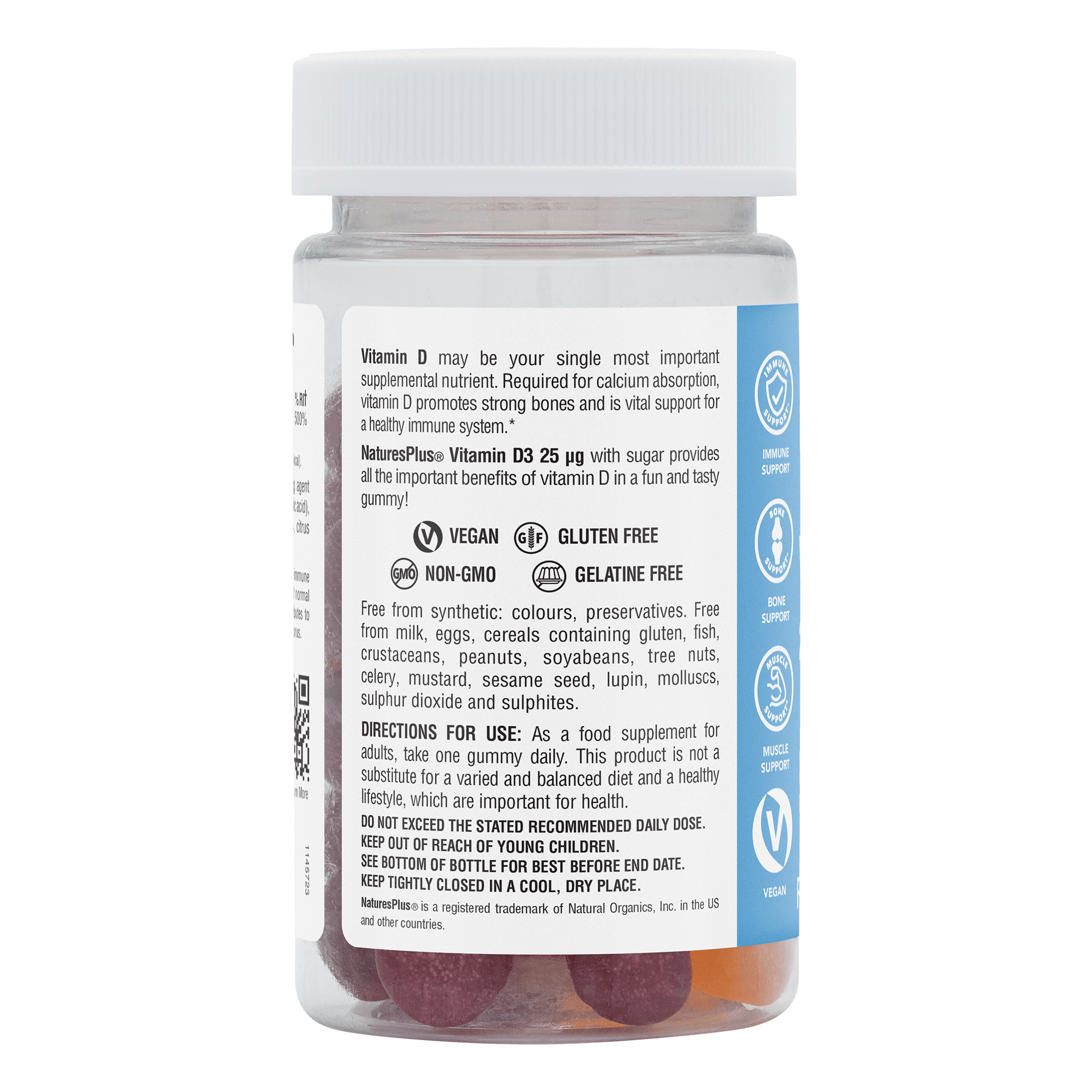 Nature’s Plus Vitamin D3 Gummies