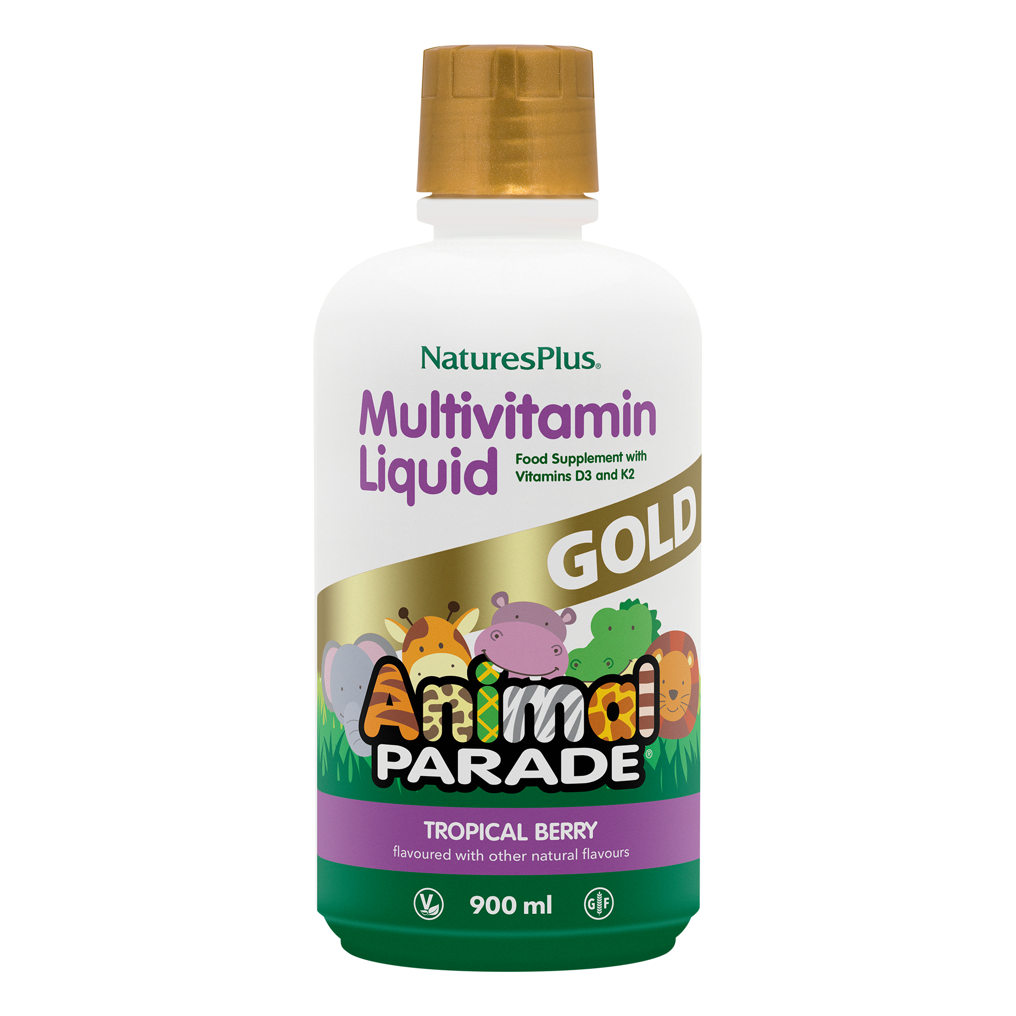 Nature’s Plus Animal Parade Gold Liquid Multi-Vitamin