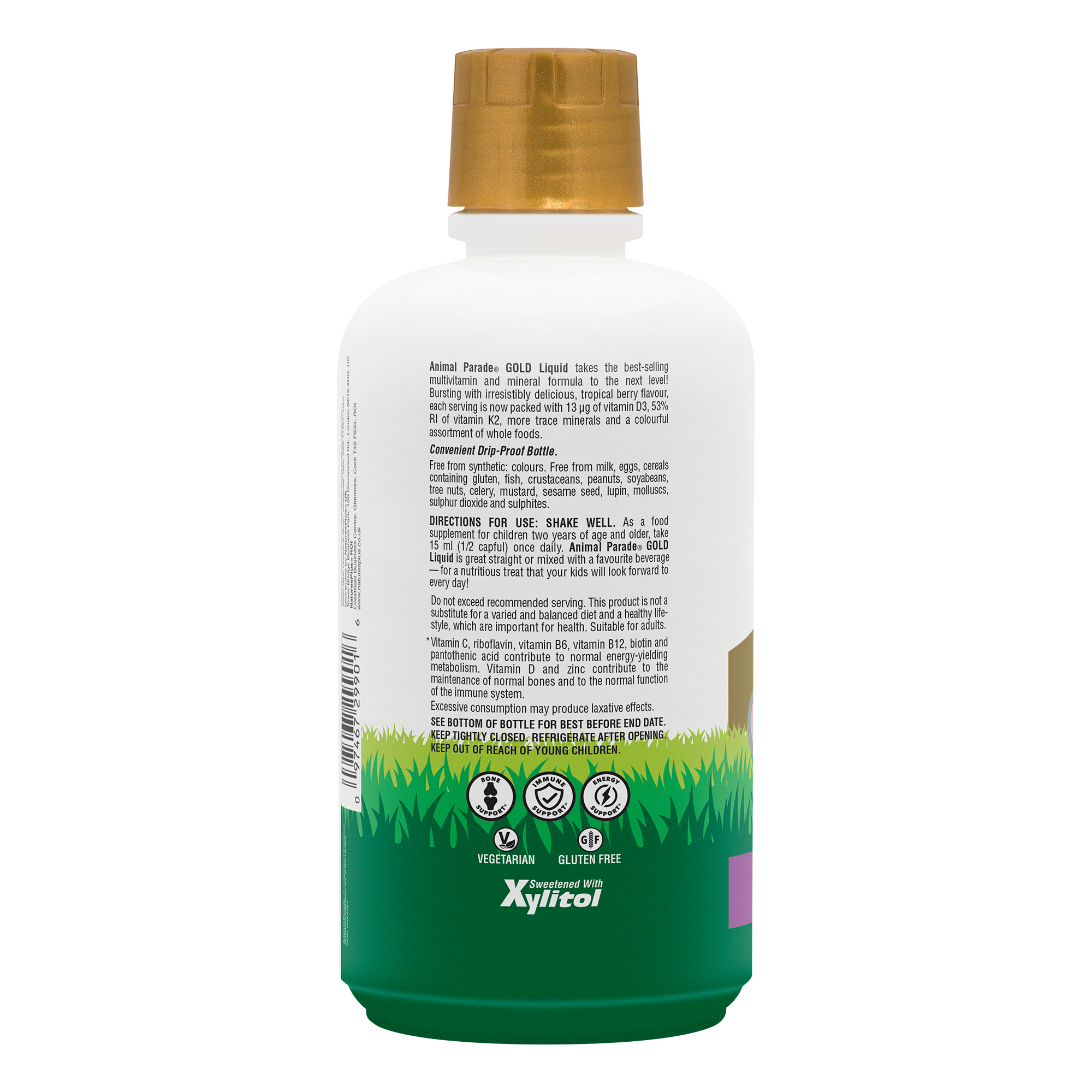 Nature’s Plus Animal Parade Gold Liquid Multi-Vitamin