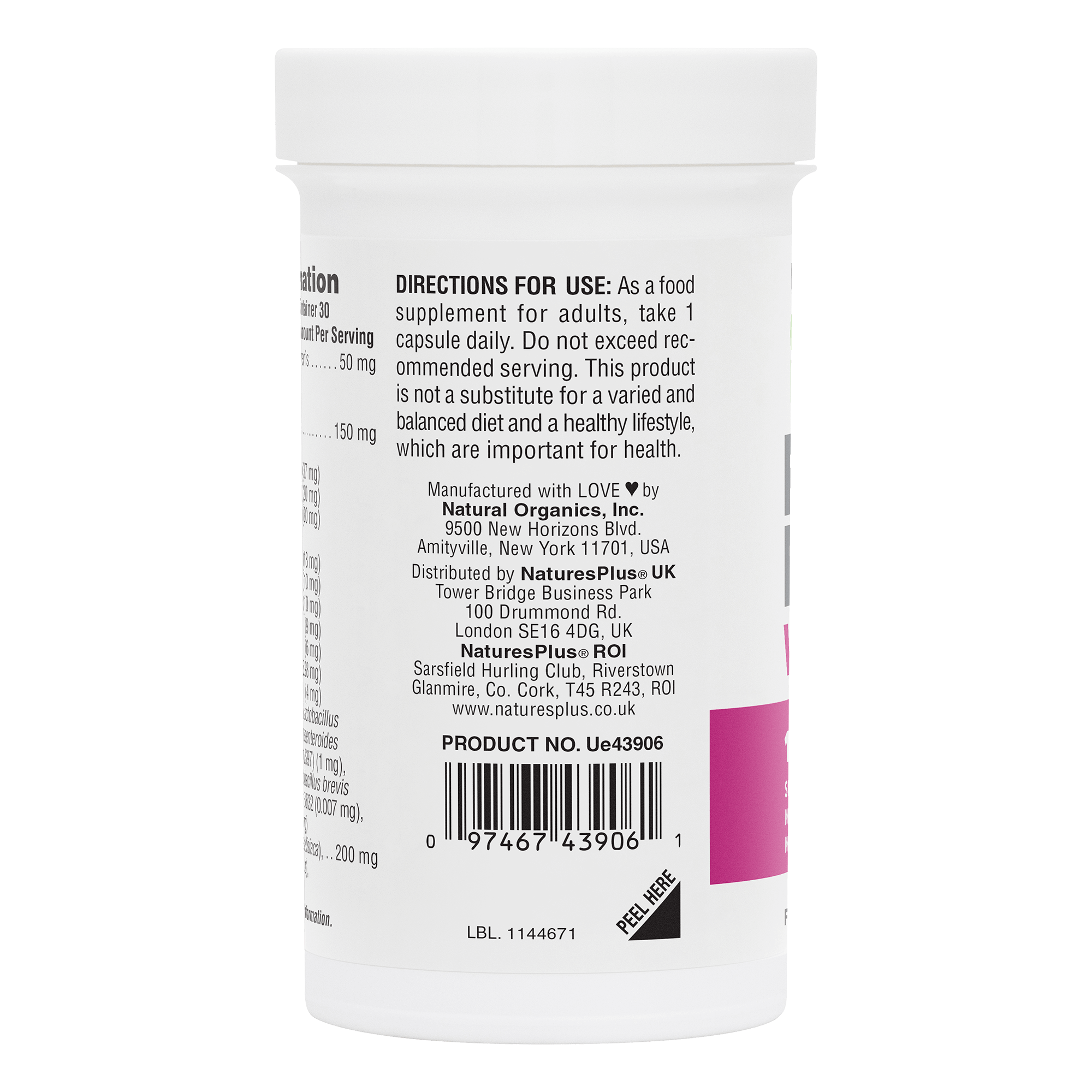 Nature’s Plus GI NUTRA Pro Bio Womwen