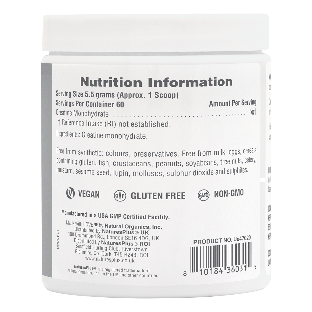 Nature’s Plus Creatine Micro-Optimized Powder