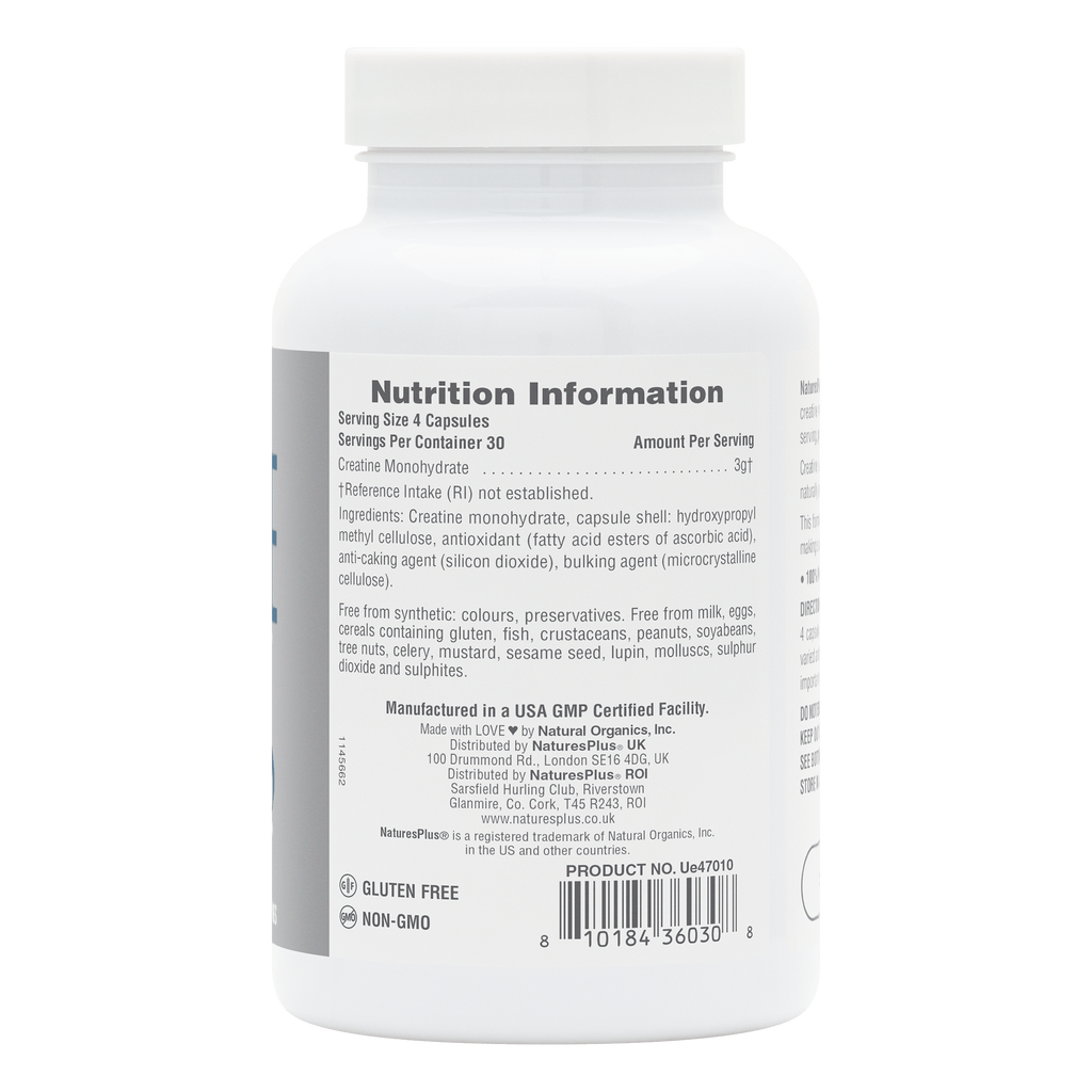 Nature’s Plus Creatine Micro-Optimized Capsules